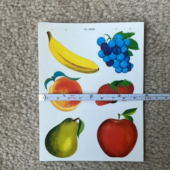 Vintage Fruit Stickers (One Sheet) - Picture 5 of 6